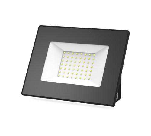 Прожектор светодиодный LED 50W IP65 6500К черный  613100350  Gauss