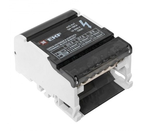 Шина нулевая в корпусе 4х7 EKF PROxima  sn0-4x7  EKF