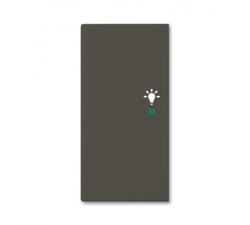 SRL-2-L-95 Клавиша двойная левая free@home, освещение, Basic 55, цвет chateau-black  6220-0-0692   2CKA006220A0692  ABB