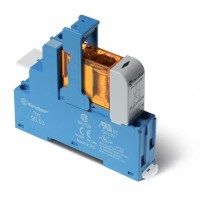 Интерфейсный модуль, электромеханическое реле; 1CO 10A; контакты AgNi; питание 125В DC (чувствит.)  483171250050SPB  Finder