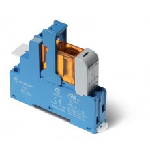 Интерфейсный модуль, электромеханическое реле; 1CO 10A; контакты AgNi; питание 120В AC; категория защиты IP20; в  483181200060SMA  Finder