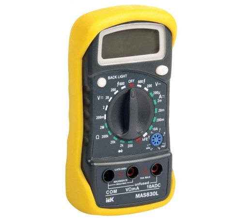 Мультиметр цифровой  Master MAS830L   TMD-3L-830  IEK