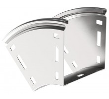 ESCA Поворот плавн. 45град тип В20 80х300мм  CPV41-0-45-080-300  IEK