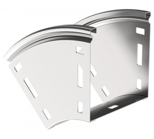 ESCA Поворот плавн. 45град тип В20 80х300мм  CPV41-0-45-080-300  IEK