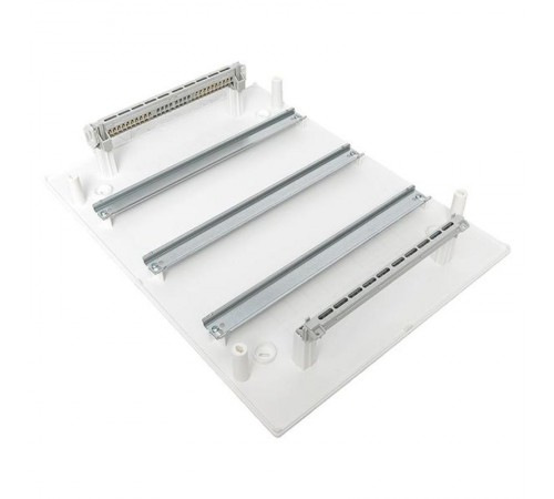 Щит распределительный навесной "Unix" белая дверь 3х18 модулей IP41 EKF PROxima  ux-3x18-nw  EKF