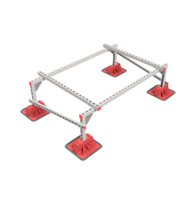 Опорная конструкция для установки оборудования TECHNORAPTOR LIGHTFOOT 1500х1000 тип 1  KM-TR-LTF-SSEI-1500-1000-1  КМ - профиль