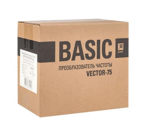 Преобразователь частоты 1,5 кВт 1х230В VECTOR-80 EKF Basic  VT80-1R5-1  EKF