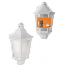 Светильник садово-парковый НБУ 06-60-003 настенный, пластик, расс. поликарбонат, белый   SQ0330-1401  TDM