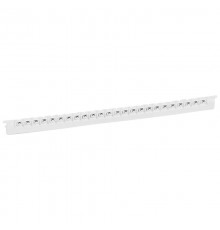 Маркер Memocab - ширина 2,3 мм - чёрная маркировка на белом фоне - заглавная буква K  037836  Legrand