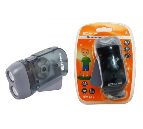 Фонарь рабочий ручной 2хLED аккумуляторный L1131 Компакт 1  SQ0350-0002  TDM