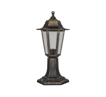 Светильник садово-парковый NOF-PG34-002-IP44-E27 (6 граней черный под бронзу)  80474   Navigator