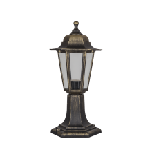 Светильник садово-парковый NOF-PG34-002-IP44-E27 (6 граней черный под бронзу)  80474   Navigator