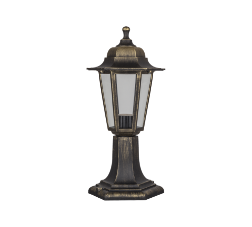 Светильник садово-парковый NOF-PG34-002-IP44-E27 (6 граней черный под бронзу)  80474   Navigator
