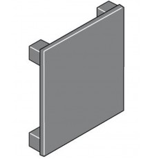 Заглушка отверстия 72x72мм для щитовых приборов (10шт)  EV1135  ABB
