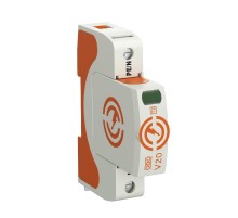 Устройства защиты от импульсных перенапряжений УЗИП для силовых сетей 1 пол. (Класс II), 150 В (V20-1-150)  5095151  OBO Bettermann