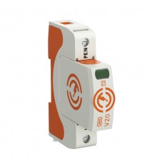 Устройства защиты от импульсных перенапряжений УЗИП для силовых сетей 1 пол. (Класс II), 150 В (V20-1-150)  5095151  OBO Bettermann