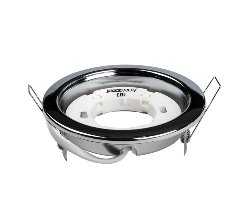 Светильник точечный встраиваемый под лампу ДВО PGX53 10639.6 15Вт GX53 IP20 хром глянцевый  1016768  Jazzway