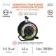Удлинитель силовой ЭРА RMx-4es-3x1.5-40m-IP44(KG) на м. катушке c/з 4 гн 40м КГ 3х1.5  Б0046848  ЭРА