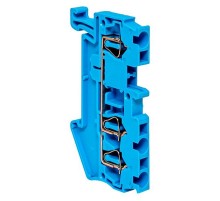 Колодка клеммная пружинная JXB-ST-2.5 28А 3 вывода синяя EKF  plc-jxb-st-2.5-3-blue  EKF