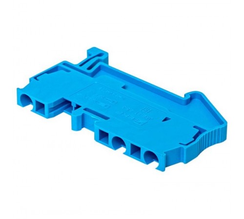 Колодка клеммная пружинная JXB-ST-2.5 28А 3 вывода синяя EKF  plc-jxb-st-2.5-3-blue  EKF