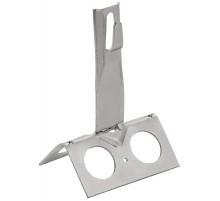 Дер. пр. кр. 6-8мм кон. шир. h=80мм нерж. сталь  ZDP81-20-4-68-80  IEK