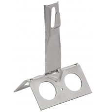 Дер. пр. кр. 6-8мм кон. шир. h=100мм нерж. сталь  ZDP81-20-4-68-100  IEK