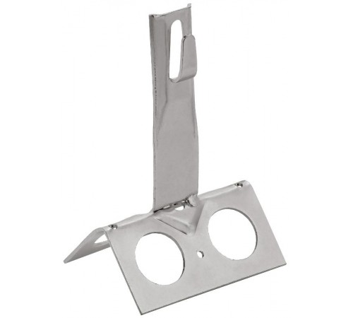 Дер. пр. кр. 6-8мм кон. шир. h=80мм нерж. сталь  ZDP81-20-4-68-80  IEK