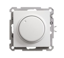 W59 Белый Светорегулятор (диммер) поворотный 400Вт 230В механизм  SR-5S3-1-86  SE