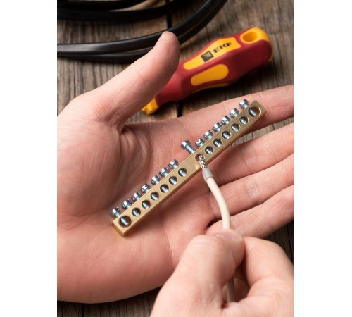 Шина "0" PE 63.14 (латунь) EKF PROxima  sn0-63-14  EKF