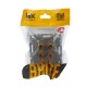 BRITE АудиоРозетка 4-местная РА10-БрС сталь  BR-S40-K46  IEK