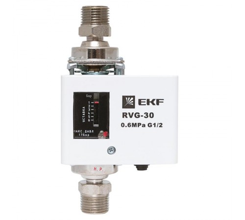 Реле перепада давления  RVG-30-0,6-2   EKF