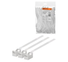 Крепеж ремешковый 7,6х165 белый (100шт)  SQ0516-0301  TDM