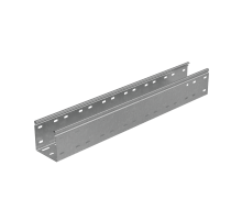 Лоток перф. 100х100х0,8 L2500 мм "Стандарт ПЛЮС" INOX304  LPEplus100-100-0.8-2500 INOX304  КМ-Профиль