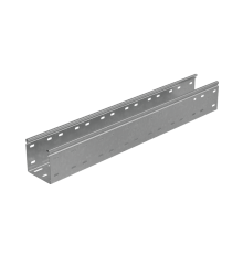 Лоток перф. 100х100х0,7 L2000 мм "Стандарт ПЛЮС" INOX304  LPEplus100-100-0.7-2000 INOX304  КМ-Профиль
