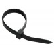 Хомут 3.6х300мм нейлон черные (100шт)   UHH32-D036-300-100  IEK