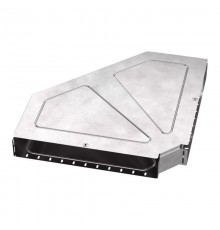 Угол горизонтальный 90 градусов с крышкой Стандарт 600х100   PR16.0630  Промрукав