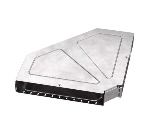 Угол горизонтальный 90 градусов с крышкой Стандарт 600х100   PR16.0630  Промрукав