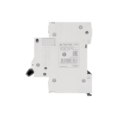 Выключатель автоматический четырёхполюсный 10А B 4.5kA City9  C9F14410  SE