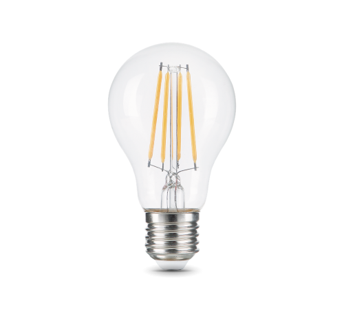 Лампа светодиодная Filament А60 12W 1250lm 4100К Е27 LED 1/10/40  102902212  Gauss
