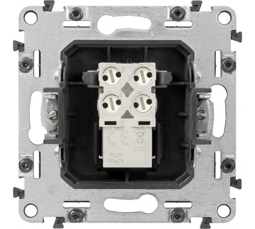 Valena Мех IN'MATIC Розетка ТЛФ 1-ая (RJ11)  753068  Legrand