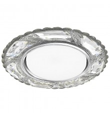 Светильник встраиваемый с белой LED подсветкой CD4031 потолочный GX53 без лампы, прозрачный  32658  Feron