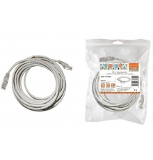 Патч-корд народный U/UTP Cat 5e 4PR 24AWG PVC, литой 3 м, серый  SQ0115-0005  TDM