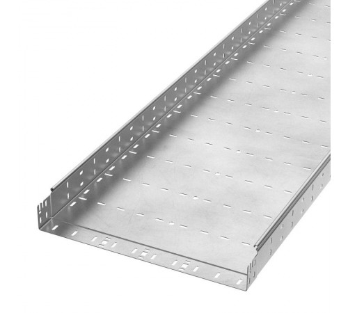 Лоток перфорированный Профи INOX (AISI 304) 500х80x3000 (2,0 мм) (6 м/уп)  PR16.13423  Промрукав