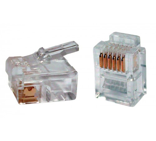 ITK Разъём RJ12 UTP для кабеля кат.3 6P4C  CS3-2C3U  ITK