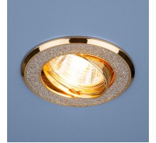 Светильник точечный встраиваемый 611 MR16 SL/GD серебряный блеск/золото  a032238  Elektrostandard