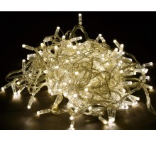 Гирлянда светодиодная нить 20м 200WW IP44 прозрачный шнур 230В контр. 8 режимов  LGDU111-1-200-20-T-S-44  IEK