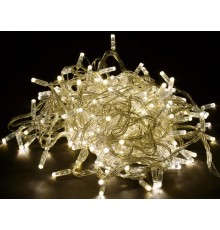 Гирлянда светодиодная нить 20м 200WW IP44 прозрачный шнур 230В контр. 8 режимов  LGDU111-1-200-20-T-S-44  IEK