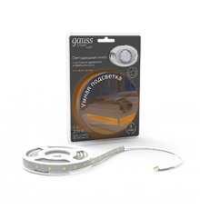 Лента светодиодная с датчиком движения 5W 12V DC 2700К 1.2m sensor  311011105  Gauss