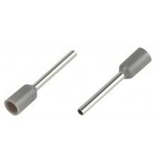 Наконечник-гильза ЭРА NO-225-83 НШвИ 0,75-12 с изолированным фланцем (упаковка 50 шт.)   Б0063379  ЭРА