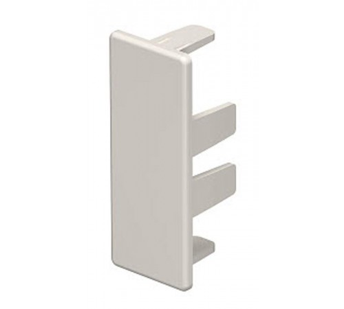 Торцевая заглушка кабельного канала WDK 20x50 мм (ПВХ,кремовый) (WDK HE20050CW)  6153674  OBO Bettermann